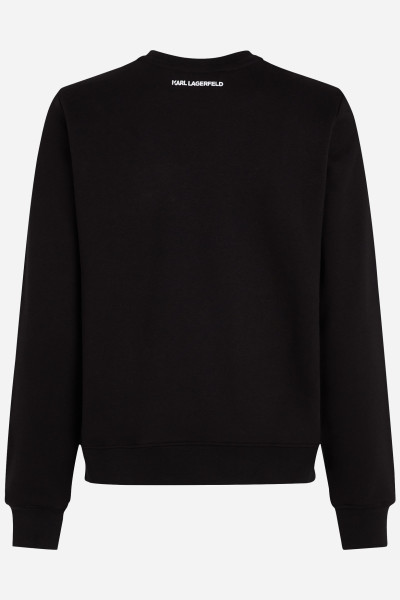 MELEGÍTŐ FELSŐ KARL LAGERFELD IKONIK 2.0 RS SWEATSHIRT - Kép 6