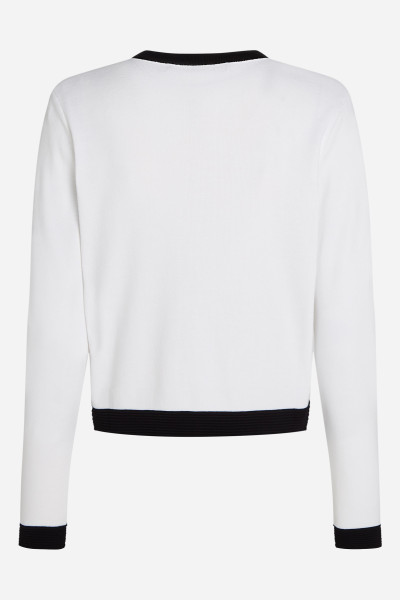 KARDIGAN KARL LAGERFELD CLASSIC LSLV CARDIGAN - Fotografie č. 8