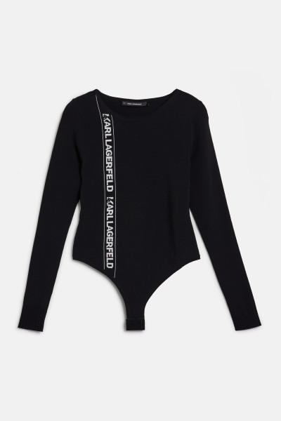 PULÓVER KARL LAGERFELD LOGO KNIT BODY - Kép 1