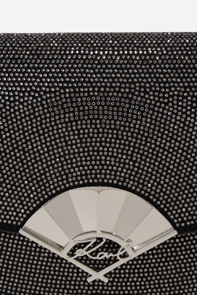 KABELKA KARL LAGERFELD K/ARCHIVE FAN CLUTCH RHIN - Fotografie č. 5