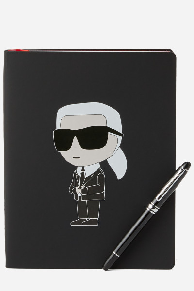 ZOŠIT KARL LAGERFELD K/IKONIK 2.0 NB AND PEN SET - Fotografia č. 1