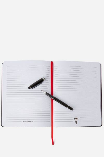 ZOŠIT KARL LAGERFELD K/IKONIK 2.0 NB AND PEN SET - Fotografia č. 2