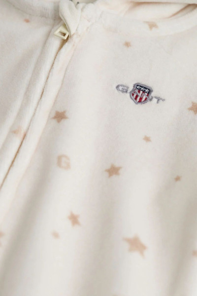 MIKINA GANT PRINTED VELOUR ONE PIECE - Fotografia č. 2