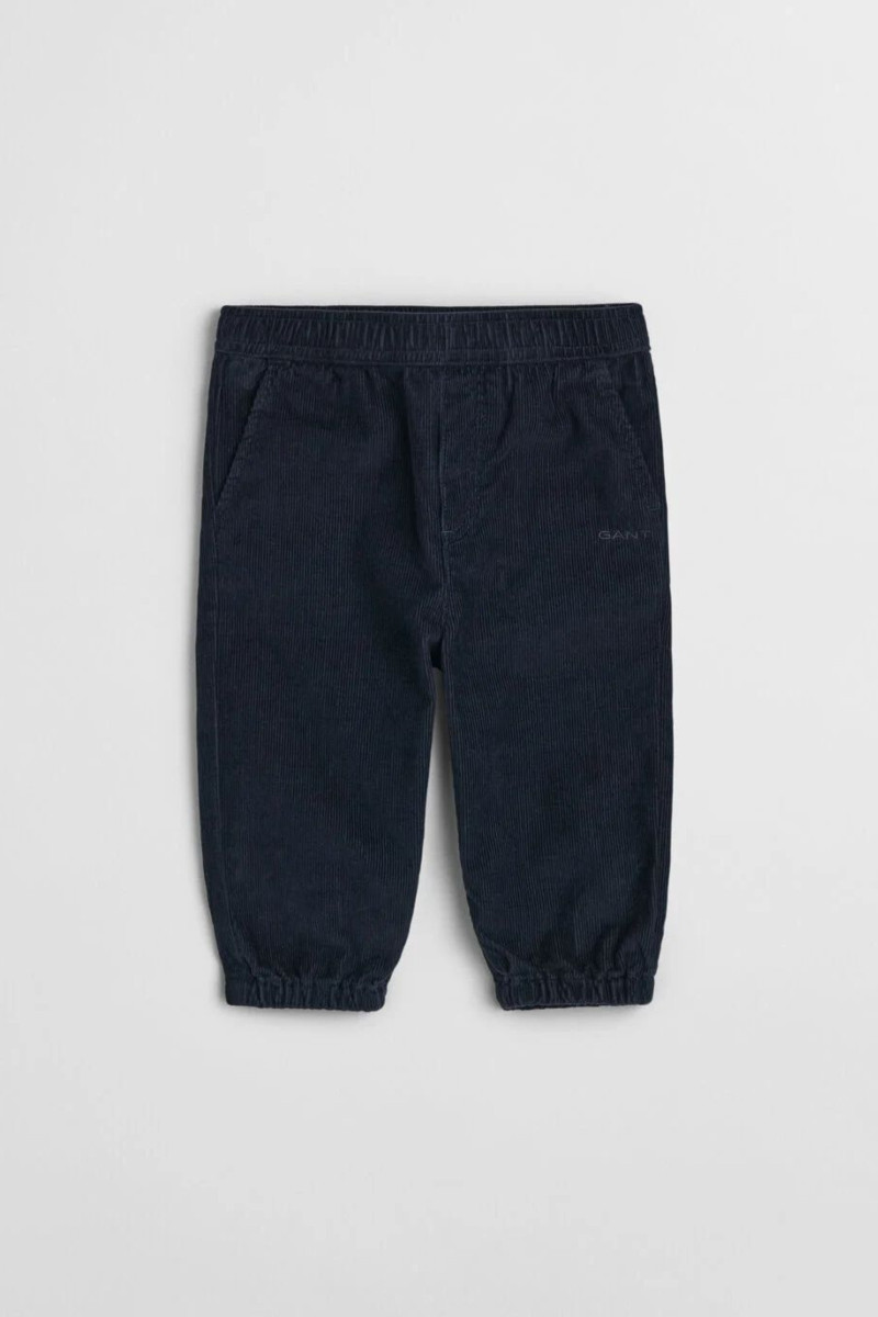 KALHOTY GANT CORD PULL ON PANTS CLASSIC BLUE