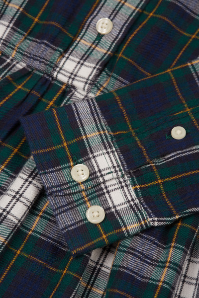 ŠATY GANT CHECKED FLANNEL BD SHIRT DRESS - Fotografia č. 3