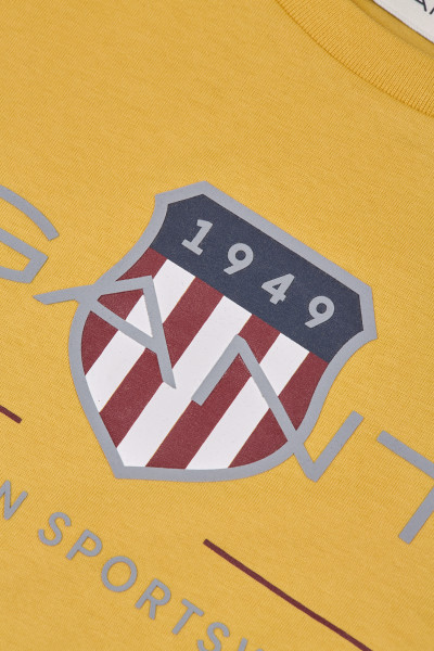 TRIČKO GANT ARCHIVE SHIELD LS T-SHIRT - Fotografie č. 3