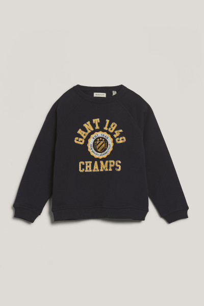 MELEGÍTŐ FELSŐ GANT 1949 RAGLAN C-NECK - Kép 1