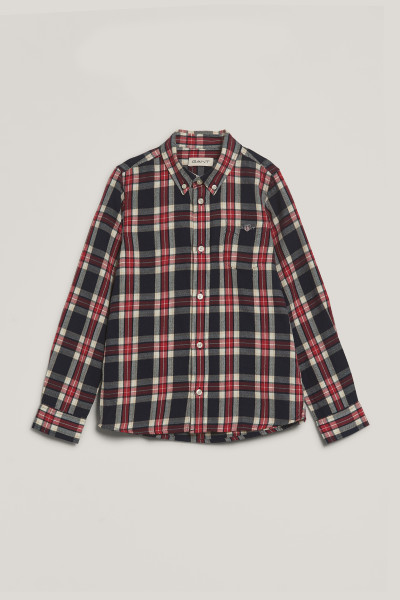 KOŠEĽA GANT CHECKED FLANNEL BD SHIRT - Fotografia č. 1