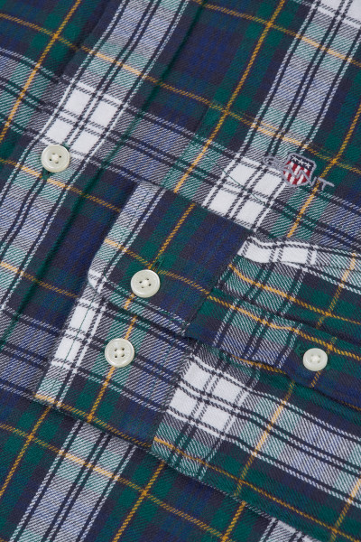 KOŠEĽA GANT CHECKED FLANNEL BD SHIRT - Fotografia č. 3