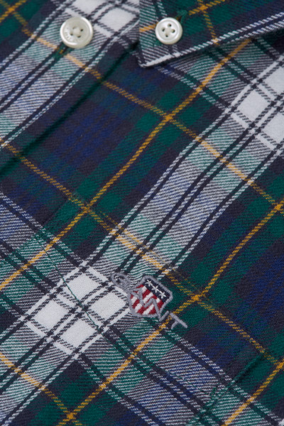 KOŠEĽA GANT CHECKED FLANNEL BD SHIRT - Fotografia č. 4