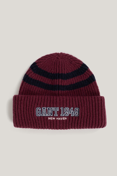 SAPKA 1-6 ÉVES GANT STRIPED KNITTED BEANIE - Kép 1