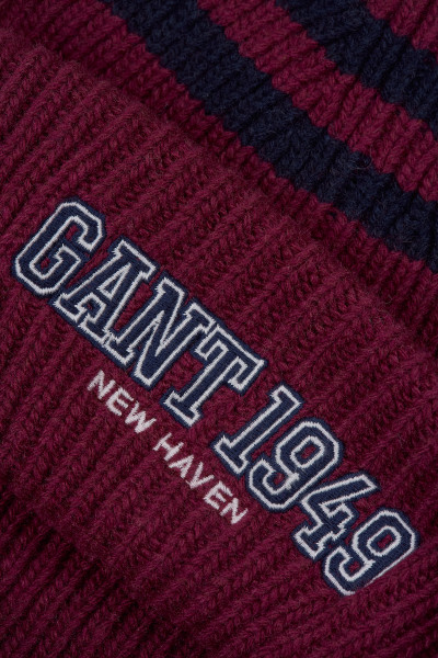 ČAPICA 1-6 ROKOV GANT STRIPED KNITTED BEANIE - Fotografia č. 2