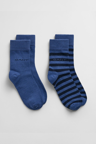 PONOŽKY GANT SHIELD STRIPE SOCKS 2-PACK - Fotografia č. 1