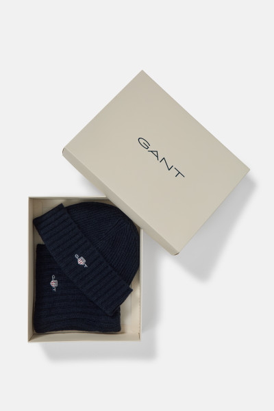 SET ČEPICE A ŠÁLA GANT BEANIE SNOOD GIFT SET - Fotografie č. 2