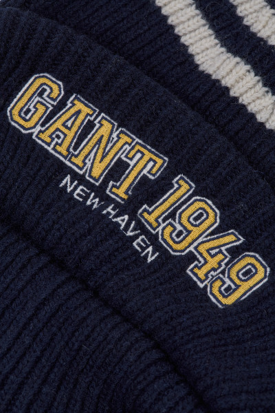 ČAPICA 7-16 ROKOV GANT 1949 STRIPED KNITTED BEANIE - Fotografia č. 2