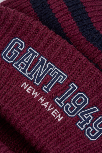 ČAPICA 7-16 ROKOV GANT 1949 STRIPED KNITTED BEANIE - Fotografia č. 2