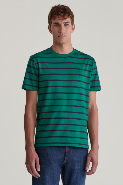TRIČKO GANT STRIPED SS TSHIRT - Fotografia č. 1