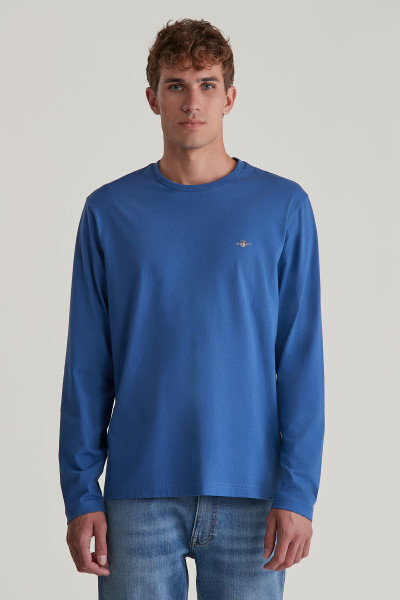TRIČKO GANT REG SHIELD LS T-SHIRT - Fotografia č. 1