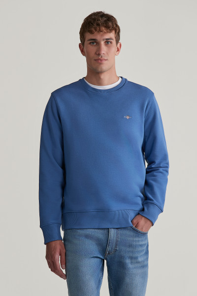 MIKINA GANT REG SHIELD C-NECK SWEAT - Fotografie č. 1