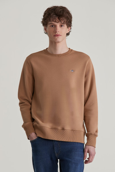 MIKINA GANT REG SHIELD C-NECK SWEAT - Fotografia č. 1