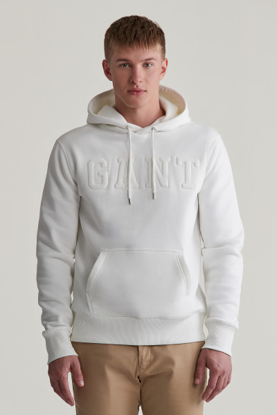 MELEGÍTŐ FELSŐ GANT EMBOSSED SWEAT HOODIE - Kép 1