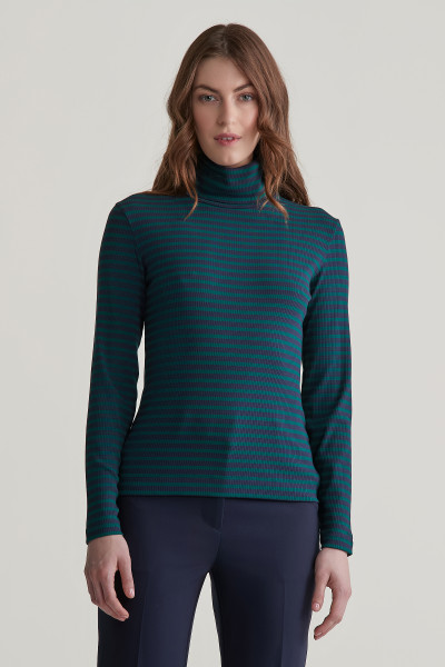 ROLÁK GANT SLIM STRIPED RIB TURTLENECK - Fotografia č. 1