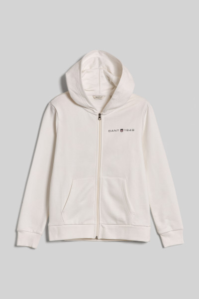 MELEGÍTŐ FELSŐ GANT REG PRINTED GRAPHIC ZIP HOOD - Kép 1