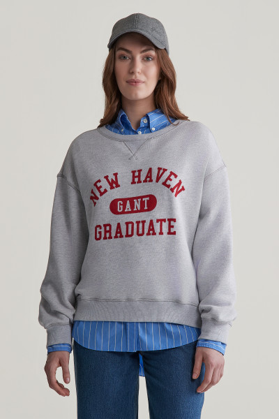 MIKINA GANT GRAPHIC C-NECK SWEAT - Fotografia č. 1