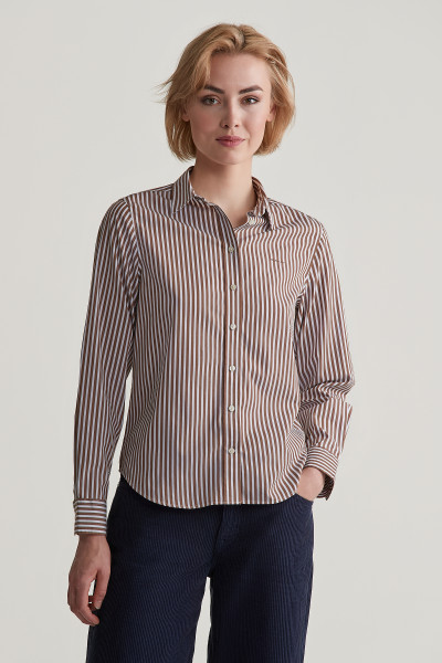 KOŠEĽA GANT REG POPLIN STRIPED SHIRT - Fotografia č. 1