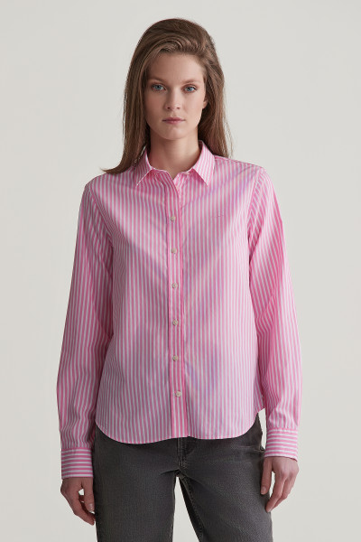 KOŠEĽA GANT REG POPLIN STRIPED SHIRT - Fotografia č. 1