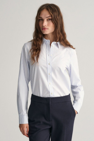 KOŠEĽA GANT REG POPLIN STRIPED SHIRT - Fotografia č. 1