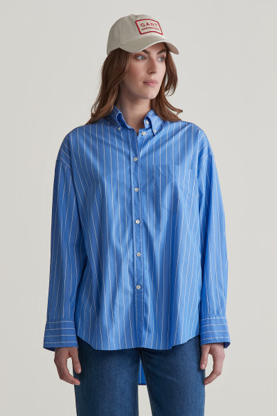 ING GANT OS STRIPED POPLIN BD SHIRT - Kép 1