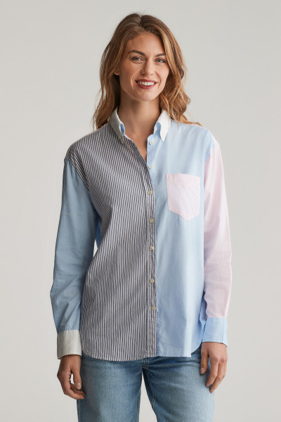 ING GANT REL PATCHWORK BD SHIRT - Kép 1