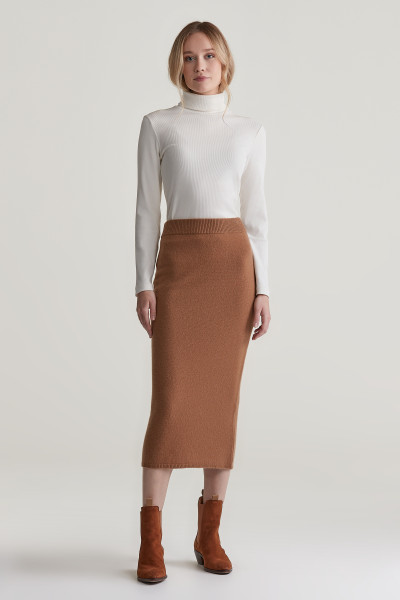SUKNĚ GANT WOOL KNIT SKIRT - Fotografie č. 1