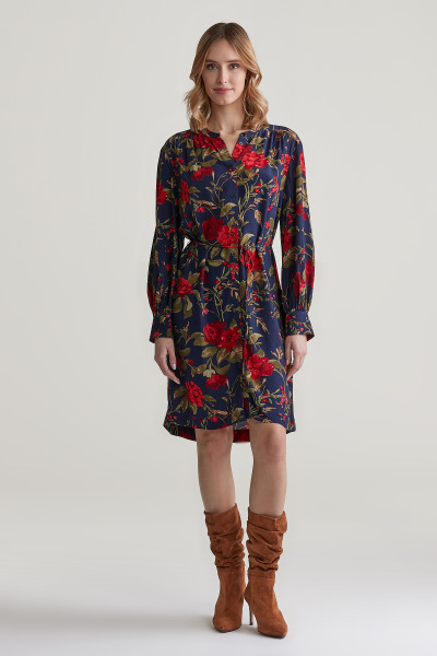 ŠATY GANT REL ROSE PRINT DRESS - Fotografia č. 1