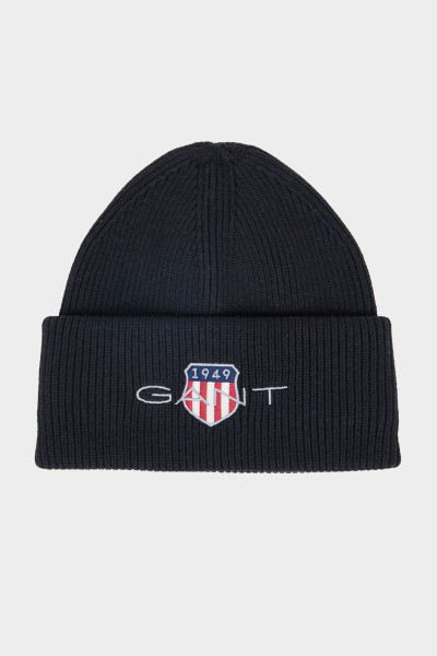 ČAPICA GANT ARCHIVE SHIELD COTTON BEANIE - Fotografia č. 1