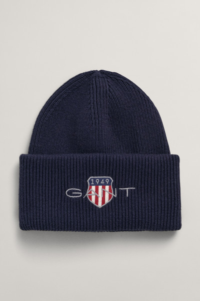 ČAPICA GANT ARCHIVE SHIELD COTTON BEANIE - Fotografia č. 1