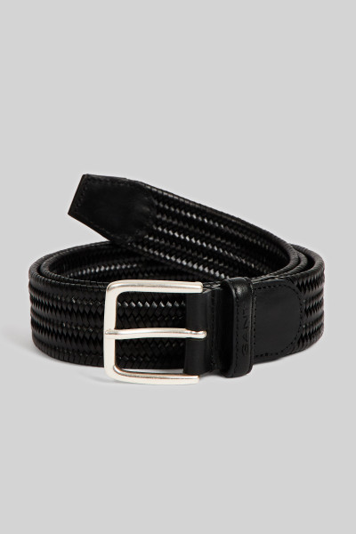 OPASOK GANT LEATHER ELASTIC BRAIDED BELT - Fotografia č. 1