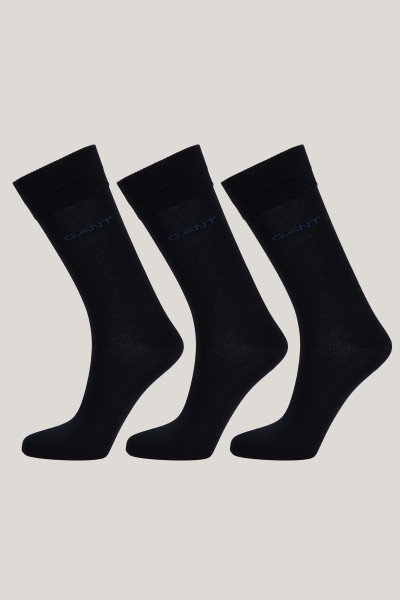 PONOŽKY GANT MERCERIZED COTTON SOCKS 3-PACK - Fotografia č. 1