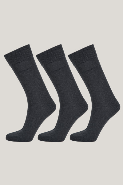PONOŽKY GANT MERCERIZED COTTON SOCKS 3-PACK - Fotografia č. 1