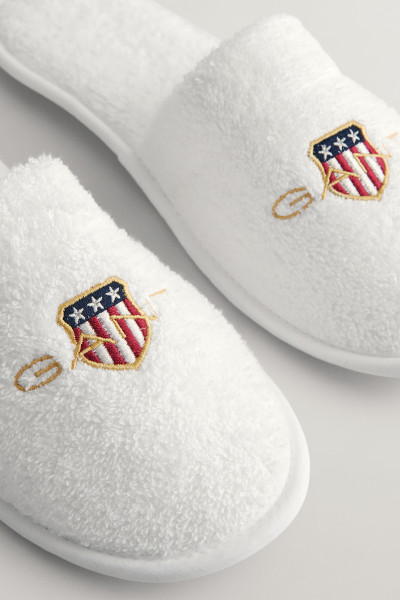 DOMÁCA OBUV GANT ARCHIVE SHIELD TERRY SLIPPERS - Fotografia č. 2