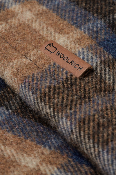 KOŠEĽA WOOLRICH ALASKAN MELTON OVERSHIRT - Fotografia č. 3