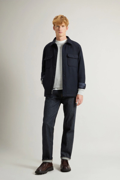 BUNDA WOOLRICH ALASKAN WOOL OVERSHIRT - Fotografia č. 2