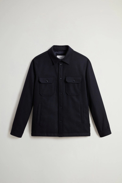 BUNDA WOOLRICH ALASKAN WOOL OVERSHIRT - Fotografia č. 5