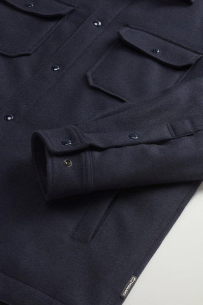 BUNDA WOOLRICH ALASKAN WOOL OVERSHIRT - Fotografia č. 7