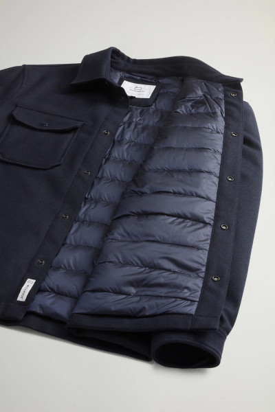 BUNDA WOOLRICH ALASKAN WOOL OVERSHIRT - Fotografia č. 9