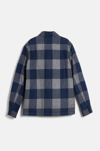 BUNDA WOOLRICH ALASKAN WOOL CHECK OVERSHIRT - Fotografia č. 2