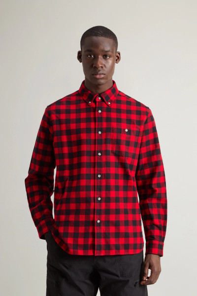 KOŠEĽA WOOLRICH TRADITIONAL FLANNEL SHIRT - Fotografia č. 1