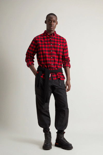 KOŠEĽA WOOLRICH TRADITIONAL FLANNEL SHIRT - Fotografia č. 2