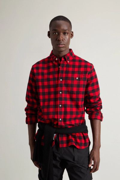 KOŠEĽA WOOLRICH TRADITIONAL FLANNEL SHIRT - Fotografia č. 4